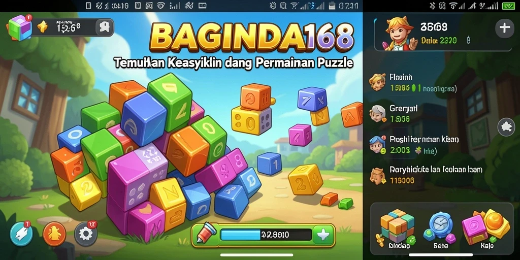 Tampilan gameplay seru dari BAGINDA168 dalam teka-teki yang menantang.