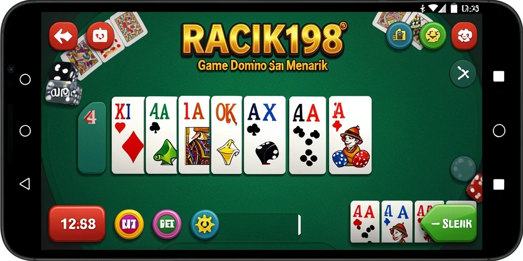 Gameplay seru dengan berbagai mode permainan di RACIK198.
