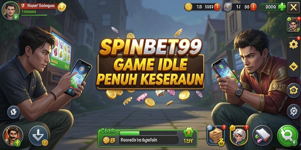 Screenshot SPINBET99 menampilkan gameplay Idle yang seru dan menarik.