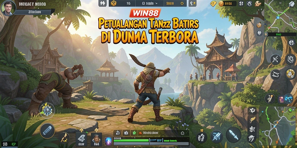 Tampilan gameplay Open World yang memukau dan interaktif.